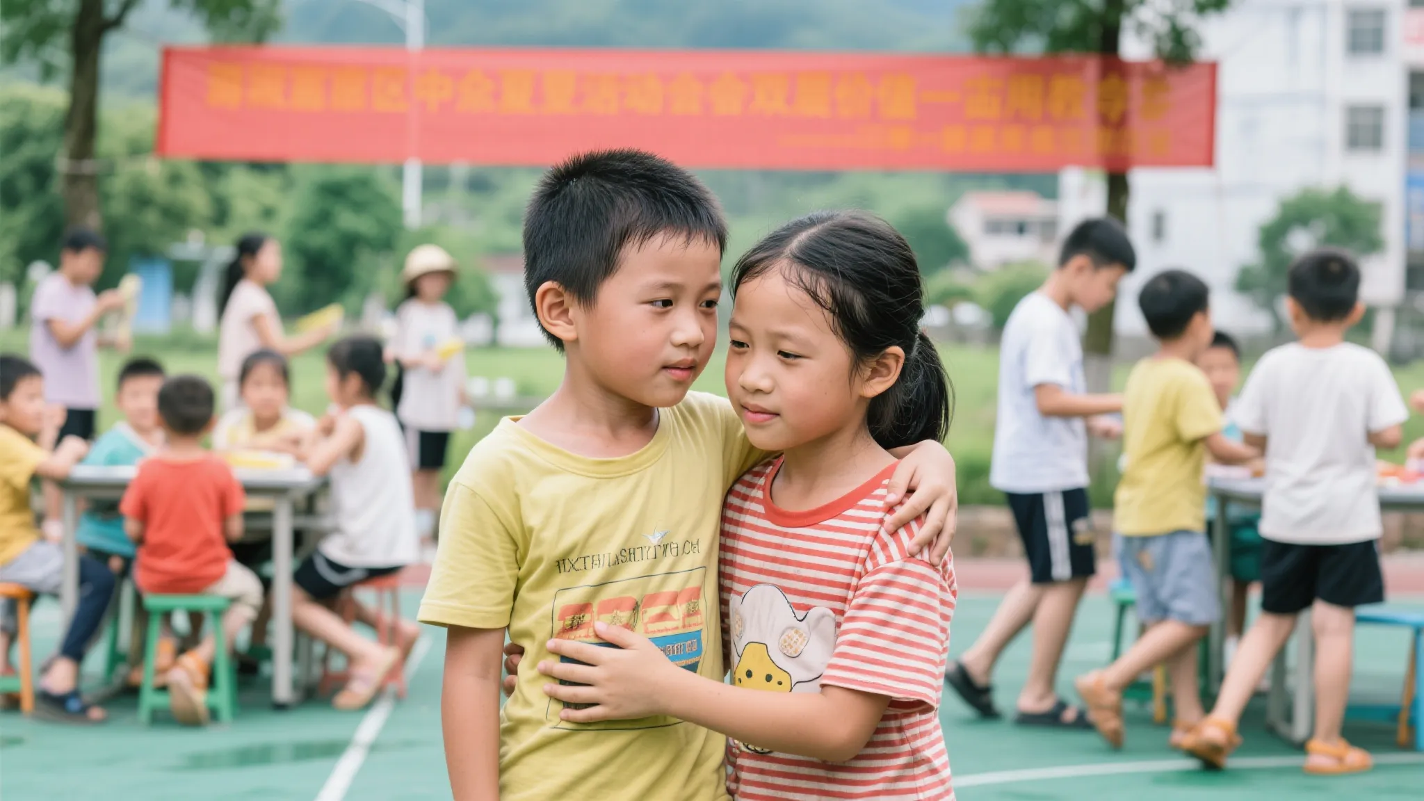清远留守儿童的暖心夏日之旅