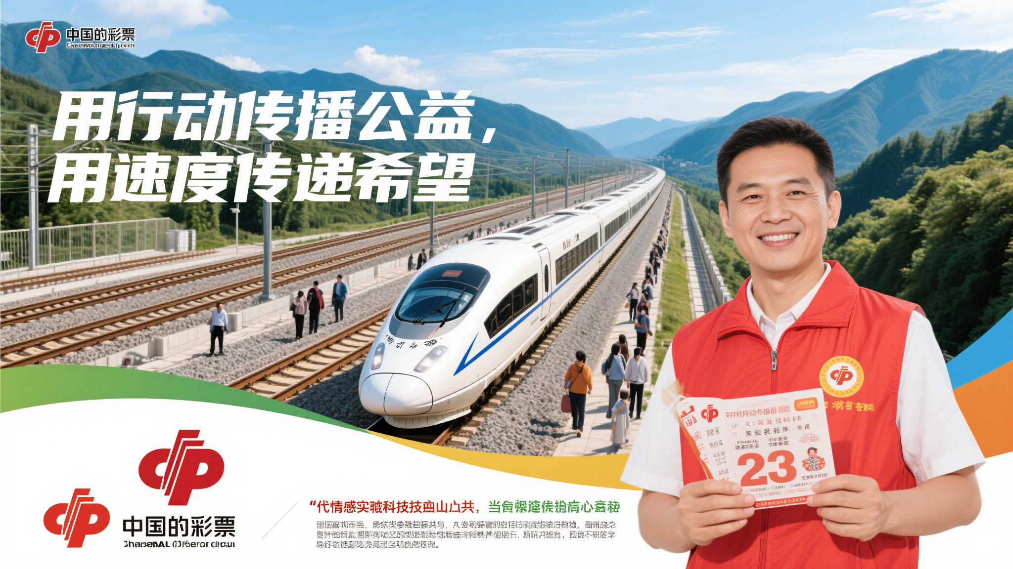 爱满旅途，福彩高铁温暖启航！