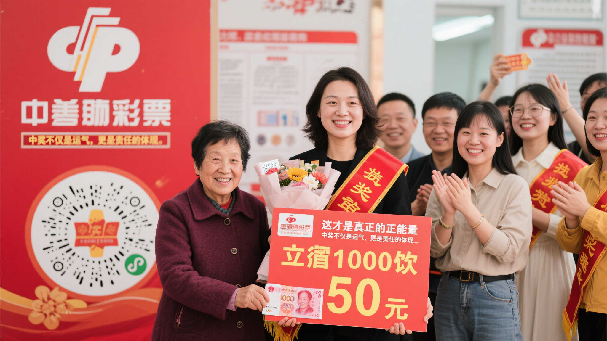 全职妈妈10元机选喜中大乐透千万大奖 慷慨捐款10万献爱心