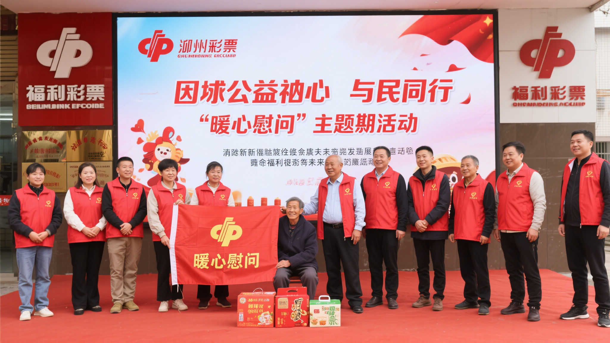 开市暖心慰问 娄底福彩扬帆启航谋新篇